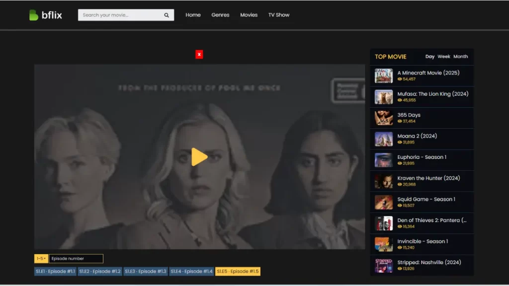 Bflix - Watch TV Shows